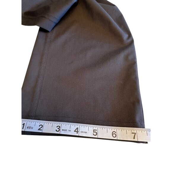 Alo Men's Black Pants 33R Lightweight Durable Polyester Cotton Blend Relaxed Fit - Picture 13 of 13